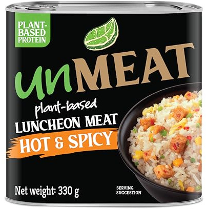 unMEAT Plant-Based Luncheon Meat 330g - Hot & Spciy (Pack of 6)