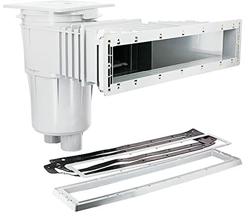 Hayward Pièce à sceller Piscine - Skimmer Miroir Grande meurtrière - Blanc de
