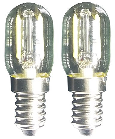 QLEE Led E14 Led Ampoule Pour Réfrigérateur 1.5w T22 Micro-onde 240v 20w équivalent Lampes à Incandescence Pour Machine à Coudre à Micro-ondes Chandelier Lava Lampe De Bureau De Capot Lot De 2