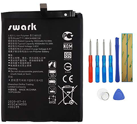 Swark hb436486ecw bateria para Huawei Mate 10, 10 Pro, 20 Pro con Herramientas