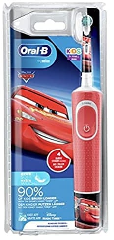 Oral-B Vitality 100 Kids Cars CLS, Rot, Kabelgebunden