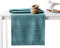 AmeliaHome Tischläufer Set 35x250 cm und 115x250 cm Lotuseffekt Wasserabweisend Schlangenhautmuster Petrol Vesta