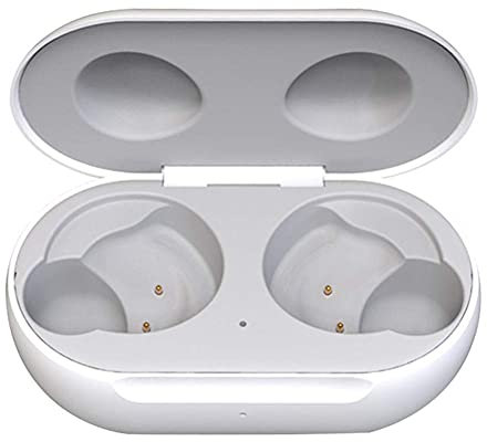 Replacement Wireless Charging Case Compatible with Samsung Galaxy Buds and Samsung Galaxy Buds+ Plus, Protective Substitute Charger Case for S amsung Galaxy Buds and Buds+ Plus (Only Charger)