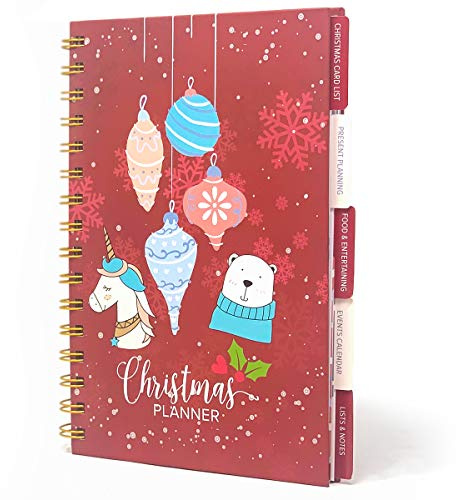 Weihnachtsplaner 2026 A5 Hardcover – Joeji's Kitchen Geschenkliste Budget Buch
