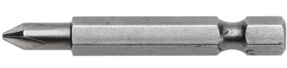HÖGERT TECHNIK – PH3 Schrauberbits 50 mm, 2 Stück, aus S2-Stahl, HRC 58–60, 1/4 Sechskantschaft, DIN 3126, für Akku- und Netzschrauber, präzise, langlebig, kraftvoll