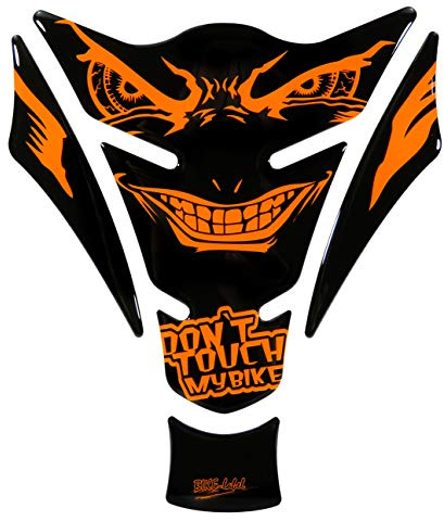 Tankpad 3D neon orange kompatibel für Honda CBF 502842VA