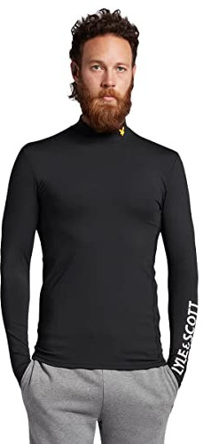 Lyle & Scott LS T-Shirt Tech Baselayer Z865 Jet Black, M