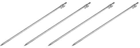 JOUSE 4 stücke 50-100CM Extending Edelstahl Angeln Bankstick Einstellbare Karpfen Angeln Bank Stick Angeln Rute Rest