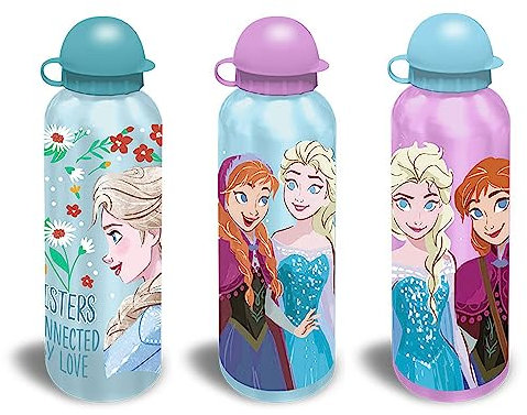 Cantimplora surtido aluminio Frozen Disney 500ml