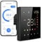 Chatthen Termostato intelligente, pannello touch in vetro, programmazione e funzione multi-stanza, Hubless, compatibile con Apple HomeKit, Amazon Alexa, Google Assistant