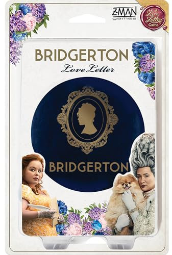 Z Man Games | Love Letter - Bridgerton | Family Card Game | Ages 10+ | 2-6 Players | 20+ Minutes Playing Time