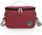 BEHONA 6.4L Insulated Lunch Bag for Adults, Foldable Cooler Bag with Oxford Fabric & Aluminum Foil Lining, Office Gym Commute Lunch Tote (Burgundy)