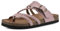WHITE MOUNTAIN Damen Hayleigh Flache Sandale, Blush/Suede, 38.5 EU