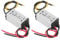 DROK DC DC Stabilizer 9V to 36V to 12V Converter, 5A 60W Waterproof Voltage Regulator for Car Audio LCD LED Display