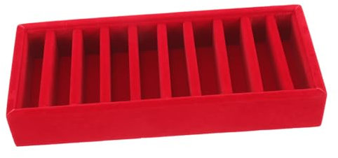 FOYTOKI Bandaufbewahrungsbox Aus Karton Und Flusen Praktisch Für Schreibtisch Organizer Für Bastelbänder Bandaufbewahrungshalter Mit Fach Für Home Office Und Geschenke
