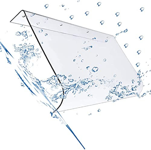 FGDIUCVN Vordach für Haustür, Außenmarkise, Veranda-Vordach, Außenmarkise, Terrassenmarkisen, Regendach für die Vorderseite, 40 x 80 cm, 40 x 120 cm, Türvordach für Fenster, Regendach aus A