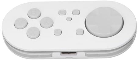 Controlador Inalámbrico con Cable y Correa para Plataformas Wins, Android, OS X y iOS (White)