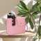 Wasserflaschenhalter Tasche für Stanley Tumbler, ZubehöR Purse für Stanley,Schicke Trinkflasche Halter mit Riemen,Wasserflasche Beuteltasche passt Stanley 40oz Tumbler für Wandern (Rosa)