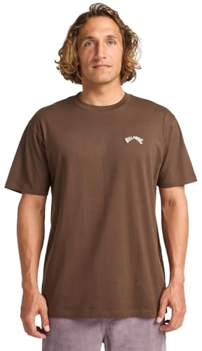 Billabong T-Shirt Arch Crew SS Men's Brown L