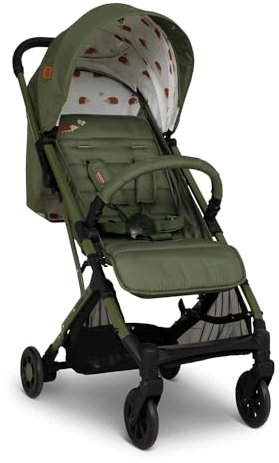 Cosatto Yo Reise-Kinderwagen, leicht, kompakt, zusammenklappbar von Geburt bis 25 kg, Fluggesellschaftskompatibel, einhändig zusammenklappbar, großer 8-kg-Einkaufskorb, Regenschutz und Stoßstange