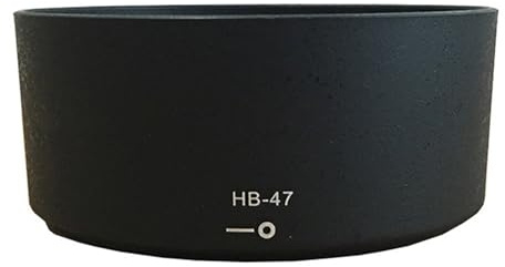 Gegenlichtblende HB-47, 50 mm 1,8 G,4 YN-50 | Bajonett-Linsenblende for die Verwendung mit Kameraobjektiven mit festem Fokus