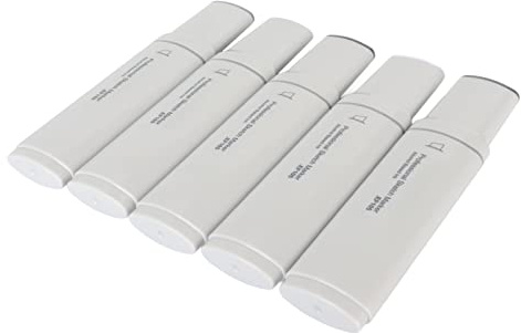 Fdit Rotuladores de Pintura Jumbo, Punta Ancha para Colorear Fácilmente, Resistentes Al Desgaste y sin Pelusa, Tinta Ecológica con Cómodo Cuerpo Ovalado, para Proyectos de Bricolaje de (Color gris