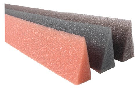 Parotec 10x KEHLDICHTSTREIFEN SELBSTKLEBEND Kehle Dichstreifen in 3 Farben verfügbar (Braun)