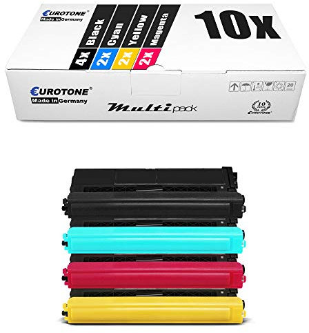 10x Eurotone Toner kompatibel für Brother MFC-L 8690 8900 wie TN-421 TN421 Set
