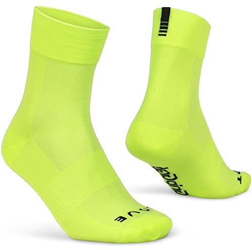 GripGrab Lightweight SL Performance Fahrrad Socken Sommer 1er und 3er Pack Eyecatching 2 Längen Fahrradsocken Kurz Lang
