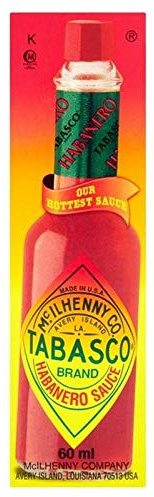 2x Tabasco Habanero 60Ml