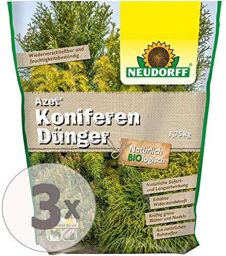 Gardopia Sparpaket: Neudorff Azet Koniferendünger 3 x 1,75Kg