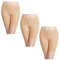 wirarpa Boxershorts Damen 3er Pack Lang Baumwolle Unterwäsche Weich Panties Hosen Unter Kleid Beige Größe XL