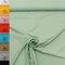 MAGAM-Stoffe Andrea Viskosestoff 100% Viskose Uni Oeko-Tex Meterware 50cm (08. Mint)