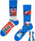 TODO COLOURS Weihnachten Socken Damen und Herren Lustige Weihnachtssocken (39-42, Santa Gift)
