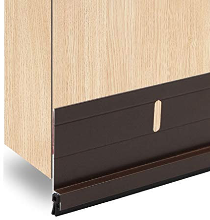 TYSC Door Blocker Anti-mouse Door Bottom Sealing Strip Aluminum Alloy Anti-theft Sound-proof Door Stop Wooden Door Anti-mouse, Dust And Air Leakage