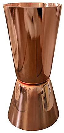 [NOVA] Copper Cocktail Jigger/Spirit Measure, Polished Copper Finish, Stainless Steel (Double), 25 ml / 50 ml