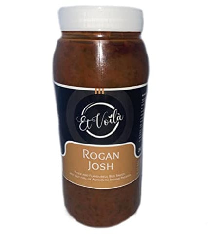 Rogan Josh 2kg Thick and flavourful Red Sauce. Hot but full of authentic Indian passion.Et Voila