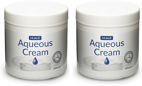 NUAGE® AQUEOUS CREAM, FRAGRANCE FREE, 350ml (Pack of 2)
