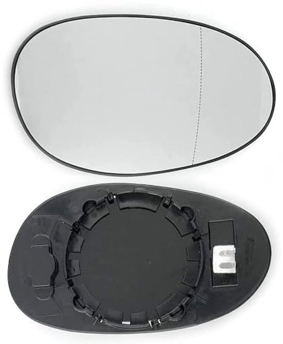 Außenspiegelglas Rückfahrglas Spiegel für Smart Fortwo Coupe 450 2004-2007, Oben Beheizbar Satz Rechts Links Passend Fahrer- und Beifahrerseite,right-1pcs