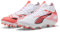 PUMA Damen Ultra 5 Match+ FG/AG WN's Fussballschuh, White Black-Glowing RED, 43 EU