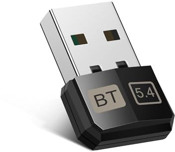 Upgrade 5.4 USB Bluetooth Adapter für PC, New Bluetooth Stick, USB Bluetooth Dongle für Maus, Tastatur, Kopfhörer, Handy, Tablet,Bluetooth Stick Kompatibel mit Windows 8.1/10/11