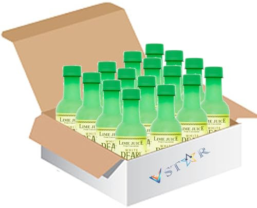 Whiite Pearrl Lemon,Lime Juice from Concentrate 250ml (12, Lime Juice)