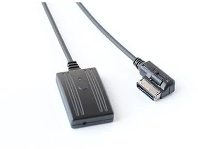 KUWAYO Convient for Audi A4 A5 A6 Q5 Q7 MMI 2G 3G système Interface multimédia entrée Micro Bluetooth 5.0 kit Voiture Appel téléphonique Mains Libres Adaptateur AUX USB(MMI 3G System)