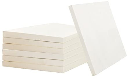 Couverture en fibre céramique, Matelas d'isolatio Plaque en fibre de céramique - 7 pièces Couverture anti-feu for poêles, fours, matériaux de feu et de laboratoire, 200 x 300 mm, épaisseur 10 mm(Thic