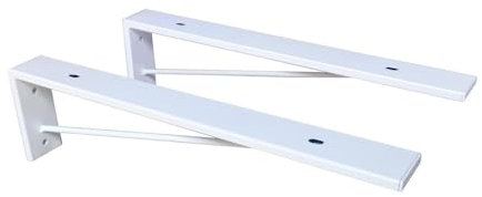 MOB-IN Lot de 2 équerres de fixation invisible pour plan de travail