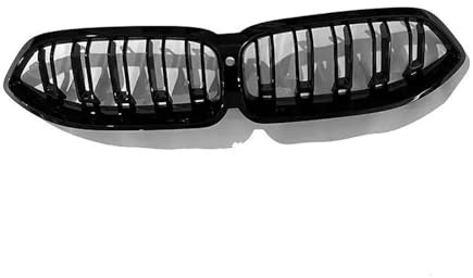 SinSed Auto Front Kühlergrill Geeignet für 2023–2024 für 8er G14 G15 G16 Dual-Line-Modelle mit Leuchtend schwarzem Kühlergrill