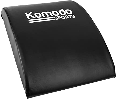 Komodo Sit Up Ab Pad Mat Core Abdominal Cushion Trainer Exercise Wedge | Measures 36cm x 30cm x 7cm, Supports abs and lower back muscles