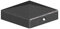 Pyramid Square Black Metal Fence Post Caps - 3 75mm Post Top (10x Post Tops)
