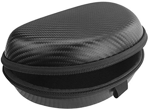Geekria Shield Case Compatible with Logitech H600, H800, H900 Headphone, Replacement Protective Hard Shell Travel Carrying Bag with Cable Storage (Black)