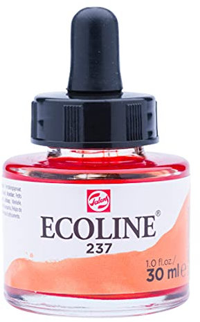 Ecoline Flacon d'aquarelle liquide 30 ml Orange foncé 237 (11252371)